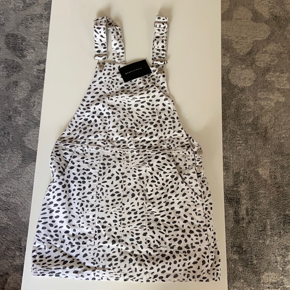 NWT pinafore dress